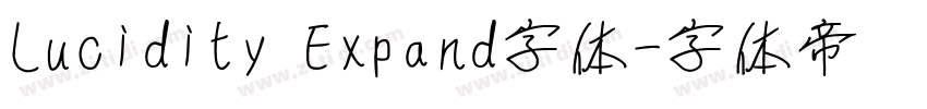 Lucidity Expand字体字体转换